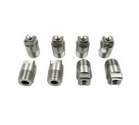 Buse à jet plat en acier inoxydable Buse de pulvérisation à cône solide carré grand Angle en acier inoxydable, outil de lavage d'accessoires d'artefact spéciaux multifonctions(1of4 3.6mm)