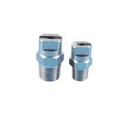 Buse à jet plat en acier inoxydable Lavage nettoyant l'acier inoxydable à haute pression industriel de fan plate et le bec d'enlèvement de poudre(Flow08(1.8mm),1 of 4,Angle 40)