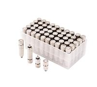 Buse à jet plat, Pack de 50 buses brumisation haute pression UNC 10/24 en acier inoxydable 0.1-0.8mm for système refroidissement extérieur(Stainless Steel-3 Sections,0.6mm hole diameter)