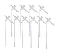 Buse à mousse extensible - 10 buses de pistolet à mousse extensible | Tube en mousse PU | Tubes de pistolet à mousse de construction en mousse | Embouts de buse en plastique pour pistolets à mousse