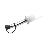 Buse à vin en acier inoxydable avec capuchon, bouchon de bouteille de vin, bec verseur, distributeur d'huile d'olive, accessoires de bouche, bec verseur en acier inoxydable