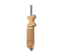 Buse AD5X en acier trempé pour imprimantes 3D conçue pour maintenir la stabilité dimensionnelle dans des conditions de contrainte thermique (0,6 mm)