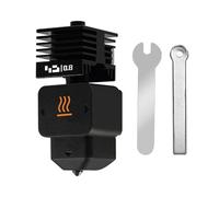 Buse amovible Hotend en acier 0,2/.4/.6/.8 mm Buse et bloc de chauffage pour imprimantes de laboratoire Hot End Brass Heat Block Hotend