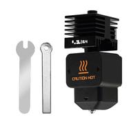 Buse amovible Hotend en acier 0,2/.4/.6/.8 mm Buse et bloc de chauffage pour imprimantes de laboratoire Hot End Brass Heat Block Hotend