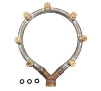 Buse annulaire multifonctionnelle G3/8, Filetage Femelle, buse d'atomisation en Forme d'anneau Multi-têtes pour l'irrigation agricole du Jardin (7 tête)