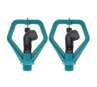 Buse Arrosage Plastique Ingénierie 2 Vert Buse Arrosage Plastique | Rotation 360°, ajustement libre, pour couverture totale, pour idéal jardin pelouse, économie d'eau