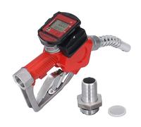 Buse Automatique de Carburant 1in BSP, Alliage d'Aluminium, Débit 10-60 L/min avec Compteur Flux Digital, et Essence - Contrôle Précis, Fonction Verrouillage Automatiq