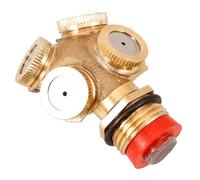 Buse Brumisateur Basse Pression en Cuivre, Remplacement Facile pour Jardin | Accessoire Tuyau Arrosage, Gicleur Brumisateur pour Pelouses et Pépinières, Installation Rapide