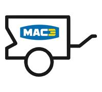 Buse carbure Ø8 pour compresseur 3500 à 4000 l/min - MAC3 - MAC5AS02067