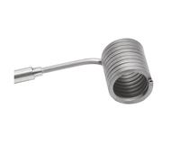 Buse Chauffante À Serpentin De 22 Mm De Diamètre For Canal Chaud Électrique, Résistances À Ressort Avec Thermocouple K, Section Transversale 3x3(450W 22x30mm(IDxL))