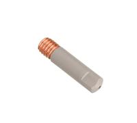 Buse conductrice de soudage robuste avec revêtement pour torche de soudage 15AK - Pointe de contrat pour améliorer la stabilité du chauffage - Buse en cuivre