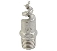 Buse conique spirale en acier inoxydable 316L pour système d'irrigation de jardin, atomisation industrielle de dépoussiérage avec angle de pulvérisation de 60 à 170 degrés, plusieurs tailles 6,35 mm à