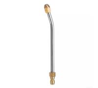 Buse coudée en acier inoxydable pour nettoyeur haute pression 30°/90°/forme de U pour baguette d'extension de lance, embout de pulvérisation à connexion rapide de 6,35 mm jusqu'à 5000 psi, 17 cm ou 35