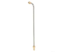 Buse coudée pour nettoyeur haute pression pour lance avec 30 degrés 90 degrés et options en forme de U améliore l'efficacité du nettoyage dans les espaces restreints (35 cm-90)