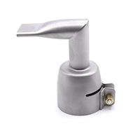 Buse coudée professionnelle en acier inoxydable 90° 20 mm compatible avec Leister Triac S/ST/AT pour pistolet à air chaud