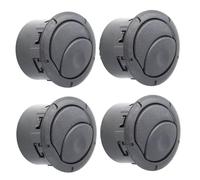 Buse d air Tableau Bord Compatible Avec Nissan Pour NV400 2010-2024 6001547587 4 Pièces Couverture De Grille De Ventilation De Climatisation De Voiture Accessoires Universels(Black 4 PCS)