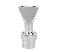 Buse d’eau en forme de ventilateur en acier inoxydable FNPT 6'' DN20, arroseur pour fontaine et étang de jardin, buse à dispersion poreuse pour les éléments d’eau décoratifs avec u