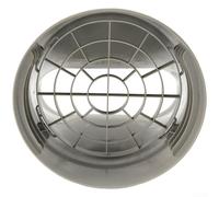 Buse d'aération plate de 150 mm de diamètre pour systèmes de climatisation avec maille intégrée pour bloquer la poussière et les insectes