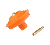 Buse d'aérographe pour pulvérisation électrique, construction en cuivre et plastique, pointe de rechange pour contrôle du débit compatible avec les sableuses à domicile (1,5 mm)