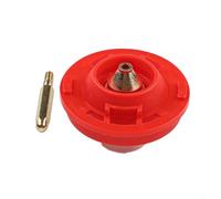 Buse d'aérographe pour pulvérisation électrique, construction en cuivre et plastique, pointe de rechange pour contrôle du débit compatible avec les sableuses à domicile (2,5 mm)