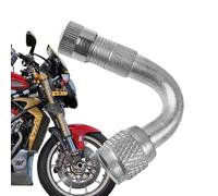 Buse d'air d'extension pour pneus de vélo | Valve d'extension de tige de pneu avec courbe de 90 degrés | Adaptateur de valve d'extension de pneu pour mot