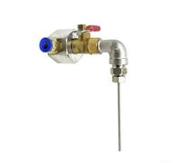 Buse d'air en acier inoxydable pour matelas gonflable, remplissage rapide | Construction en acier inoxydable, pour une connexion rapide, s'adapte aux valves standard, réduit le temps de gonflage