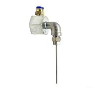 Buse d'air en acier inoxydable pour matelas gonflable, remplissage rapide | Construction en acier inoxydable, pour une connexion rapide, s'adapte aux valves standard, réduit le temps de gonflage