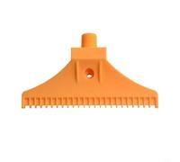 Buse d'air plate avec 48 trous pour un séchage et un nettoyage efficaces, embout de pulvérisation d'air BSPT 6,35 mm compatible avec compresseurs, fixation de ventilateur en plastique jaune