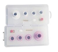 Buse d'alumine en céramique avec maille pour torche Tig, standard 12 #, 14 #, 16 #, 24 #, WP9, 20, WP17, WP18, WP26 Kit de buses roses