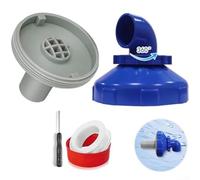 Buse d'arrivée d'eau rotative à 360 degrés pour piscine Intex, raccord habituel de 32 mm et 38 mm, accessoire en plastique durable pour piscine hors sol, spa
