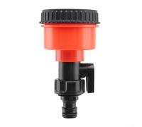 Buse d'arrosage agricole en maille 1000 avec motif de pulvérisation réglable et raccord de tuyau à connexion rapide, pulvérisateur d'irrigation de jardin en plastique pour (orange)