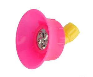 Buse d'arrosage en plastique coupe-vent compatible avec les filetages de tuyau courants et les systèmes de distribution de ligne principaux (5 trous)