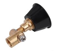 Buse d'arrosage réglable pour tête d'arrosage cyclone, matériau cuivre, finition noire, filetage 14 x 1,5, ajustement, anti-, longue durée de vie