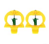 Buse d'arrosage rotative avec rotation à 360 degrés, brume d'eau réglable pour l'irrigation du gazon, parterre de fleurs et système d'arrosage des plantes potagères,