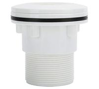 Buse D'aspiration de Piscine, Raccord de Jet de Spa, équipement de Traitement de L'eau pour Piscine, ABS Blanc, Filetage Mâle de 2,2 Pouces