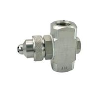 Buse d'atomisation d'air conique grand angle à six trous à pression non réglable