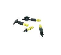 Buse d'atomisation en cuivre, buse d'atomisation de refroidissement à suppression de poussière réglable, pulvérisateur d'irrigation de jardin, irrigation par aspersion(Five)