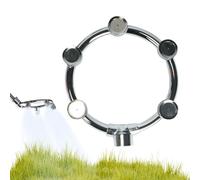Buse d'atomisation - Répartiteur de tuyau d'arrosage multifonction | Pulvérisateur multifonction léger, buse amovible en acier inoxydable pour douche, animaux domestiques, arrosage des, lavage
