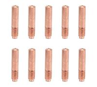 Buse de 0,9mm, Lot de 10 Embout de pour Soudage MIG, Tube Contact, Pointe de en Cuivre, Kit D'accessoires pour Pistolet à Souder