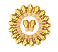 Buse de brûleur à combustible solide, 60 degrés, 2 à 6 pièces, 0.40 à 4.00, pulvérisation de remplacement, brûleur à carburant en laiton 2.00 4pcs