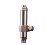 Buse de brûleur à Huile usagée en Acier Inoxydable, buse de brûleur à Huile usagée à Siphon - Buse de Carburant Alcool/Diesel/méthanol, Orifice de 0,3 à 4,0 mm(0.4mm)