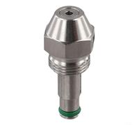 Buse de brûleur d'huile usée en acier inoxydable offrant un jet conique complet et un grand passage pour éviter l'encrassement dans les applications de chauffage industriel (0,8 mm)