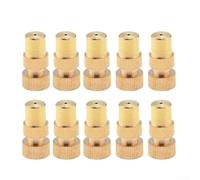 Buse de brume réglable M14 x 1,5 en laiton pour arrosage fin, arroseur de brume agricole pour plantes et serres