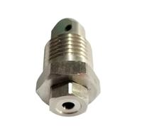 Buse de brumisation à cône Creux en Acier Inoxydable avec entrée d'eau en Ligne(1I2 inch)