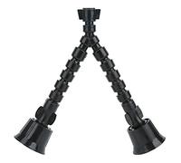 Buse de brumisation à double tête flexible et réglable G3/8 DN10, haute qualité, rotation à 360 degrés, buse de pulvérisation d'eau pour arrosage de pelouse de jardin, plastique 5