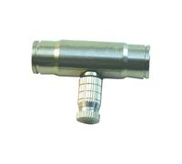 Buse de brumisation en Laiton Haute Pression 10 pièces, té de connecteur Rapide à Verrouillage Coulissant d'interface 3/8", Filetage 10-24UNC (3/16'') (0,8 mm)