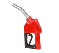 Buse de Carburant à arrêt Automatique Buse d'essence en Alliage d'aluminium avec Ressort de Verrouillage Automatique et crépine intégrée Entrée en Pouces Sortie 15 à 16 Pouces (Roja)