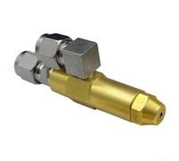 Buse de carburant à double siphon pour brûleur à huile lourde, injecteur en laiton avec plusieurs tailles d'alésage (buse de 2 mm)