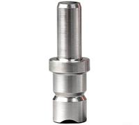 Buse de connecteur de tuyau de lait en acier inoxydable pour machine à expresso, buse vapeur de précision en acier inoxydable, raccord compact pour buses à mousser le lait, argent (1 pièce)