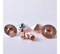 Buse de coupe en fibre style couperet 32 mm de diamètre pour pièce à main Raytools S32 A 15 S D finition galvanisée (S32-A-15-S 1,5 mm)